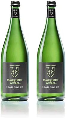 Müller-Thurgau feinherb 2022 (1 x 1 l) - Markgräfler Winzer (Packung mit 2) von Markgräfler Winzer eG