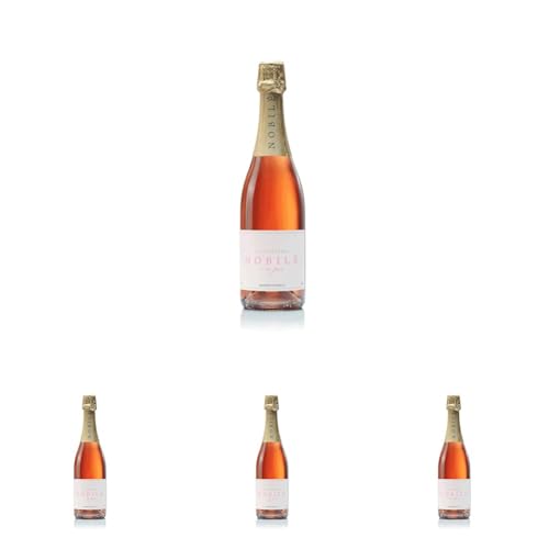 Nobilé Rosé pur alkoholfrei (1 x 0.75 l) - Markgräfler Winzer (Packung mit 4) von Markgräfler Winzer eG