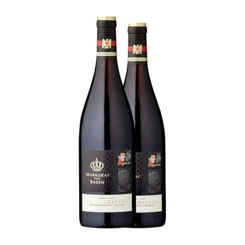 Markgraf von Baden Bermatinger Leopoldsberg Spätburgunder Trocken Erste Lage 75 cl Rotwein (Karton mit 2 Flaschen von 75 cl) von Markgraf von Baden