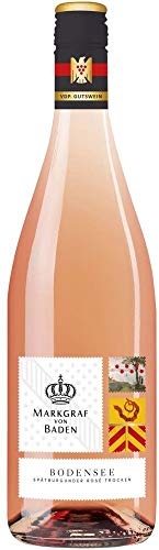 Markgraf von Baden Bodensee Spätburgunder Rosé VDP Gutswein - trocken 2021 (1 x 0.75 l) von Markgraf von Baden