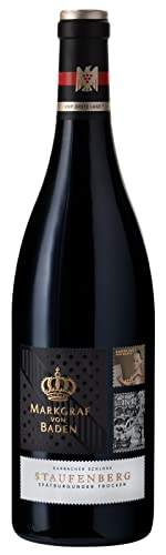 Markgraf von Baden | VDP.Erste Lage | Durbacher Schlossberg Spätburgunder| Trockener Rotwein aus Baden (1 x 0,75l) von Markgraf von Baden