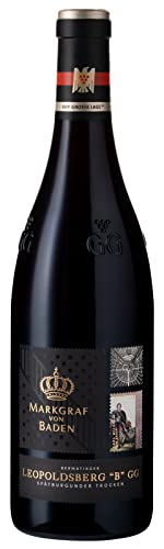 Markgraf von Baden | VDP.Grosse Lage | Bermatinger Leopoldsberg Spätburgunder | Trockener Rotwein aus Baden (1 x 0,75l) von Markgraf von Baden