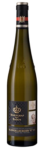 Markgraf von Baden | VDP.Grosse Lage | Schloss Staufenberg Klingelberger Riesling |Trockener Weißwein aus Baden (1 x 0,75l) von Markgraf von Baden