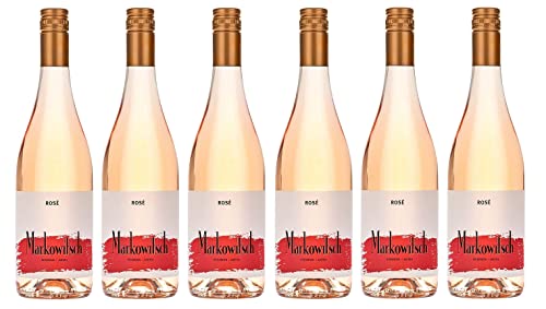 6x 0,75l - 2023er - Markowitsch - Rosé - Qualitätswein Niederösterreich - Österreich - Rosé-Wein trocken von Markowitsch