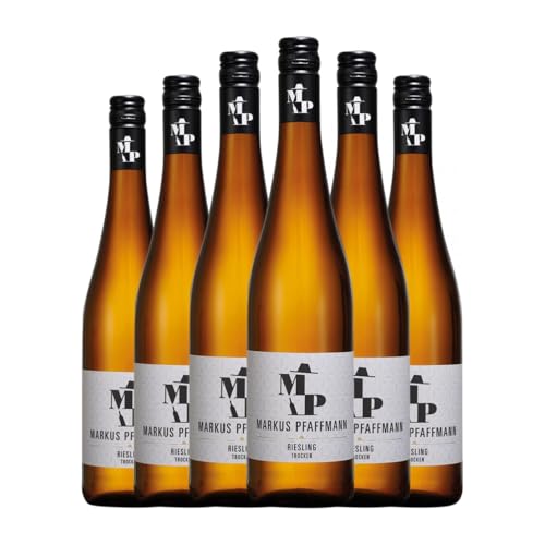 Markus Pfaffmann MP Riesling Trocken Pfälz 75 cl Weißwein (Karton mit 6 Flaschen von 75 cl) von Markus Pfaffmann