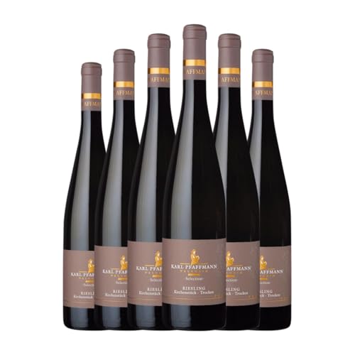 Markus Pfaffmann Nußdorfer Kirchenstück Riesling Trocken Pfälz 75 cl Weißwein (Karton mit 6 Flaschen von 75 cl) von Markus Pfaffmann