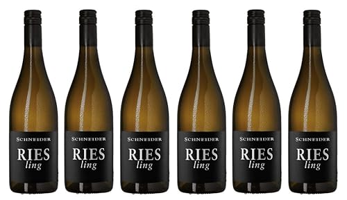 6x 0,75l - 2023er - Markus Schneider - Riesling - Qualitätswein Pfalz - Deutschland - Weißwein trocken von Markus Schneider