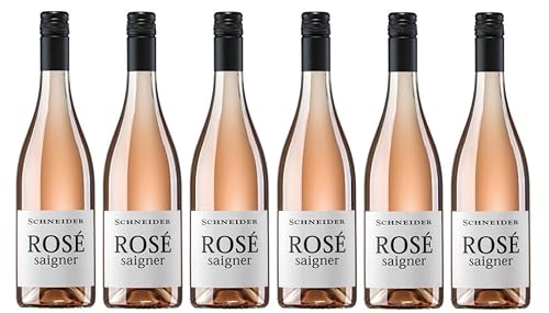 6x 0,75l - 2023er - Markus Schneider - Rosé Saigner - Qualitätswein Pfalz - Deutschland - Rosé-Wein trocken von Markus Schneider