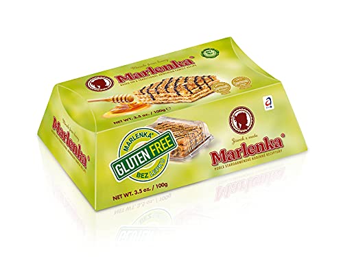 MARLENKA Glutenfreies Honigtörtchen mit Walnssen 100g von Marlenka