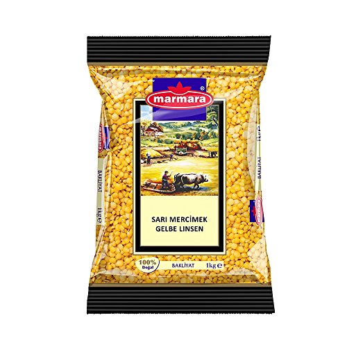 Marmara Gelbe Linsen, 3er Pack (3 x 1 kg) von Marmara