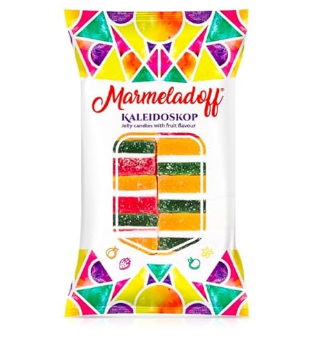 Dreischichtige Gelee-Marmelade „Kaleidoskop“ 220 gramm von Marmeladoff