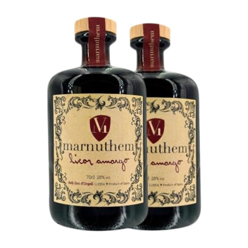 Schnaps Marnuthem Amargo 70 cl (Karton mit 2 Flaschen von 70 cl) von Marnuthem