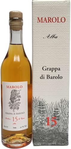 Marolo Grappa Barolo 15 Jahre 0,2 Liter 50% Vol. von Marolo