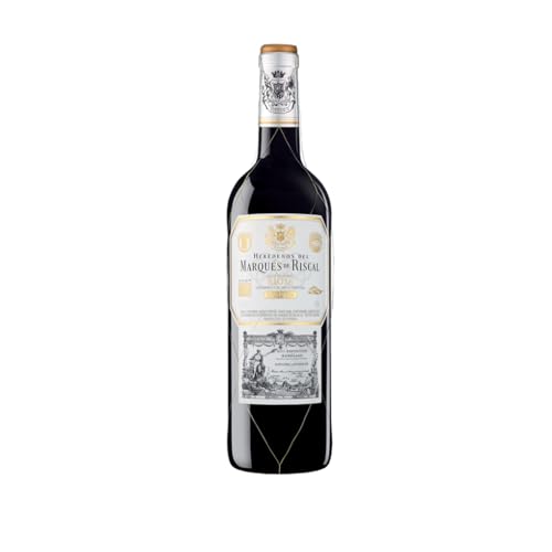 Marqués de Riscal Reserva - Trockener Rotwein in Reserva-Qualität aus der Region Rioja in Spanien (1 x 0,75l) (Packung mit 6) von Marques De Riscal