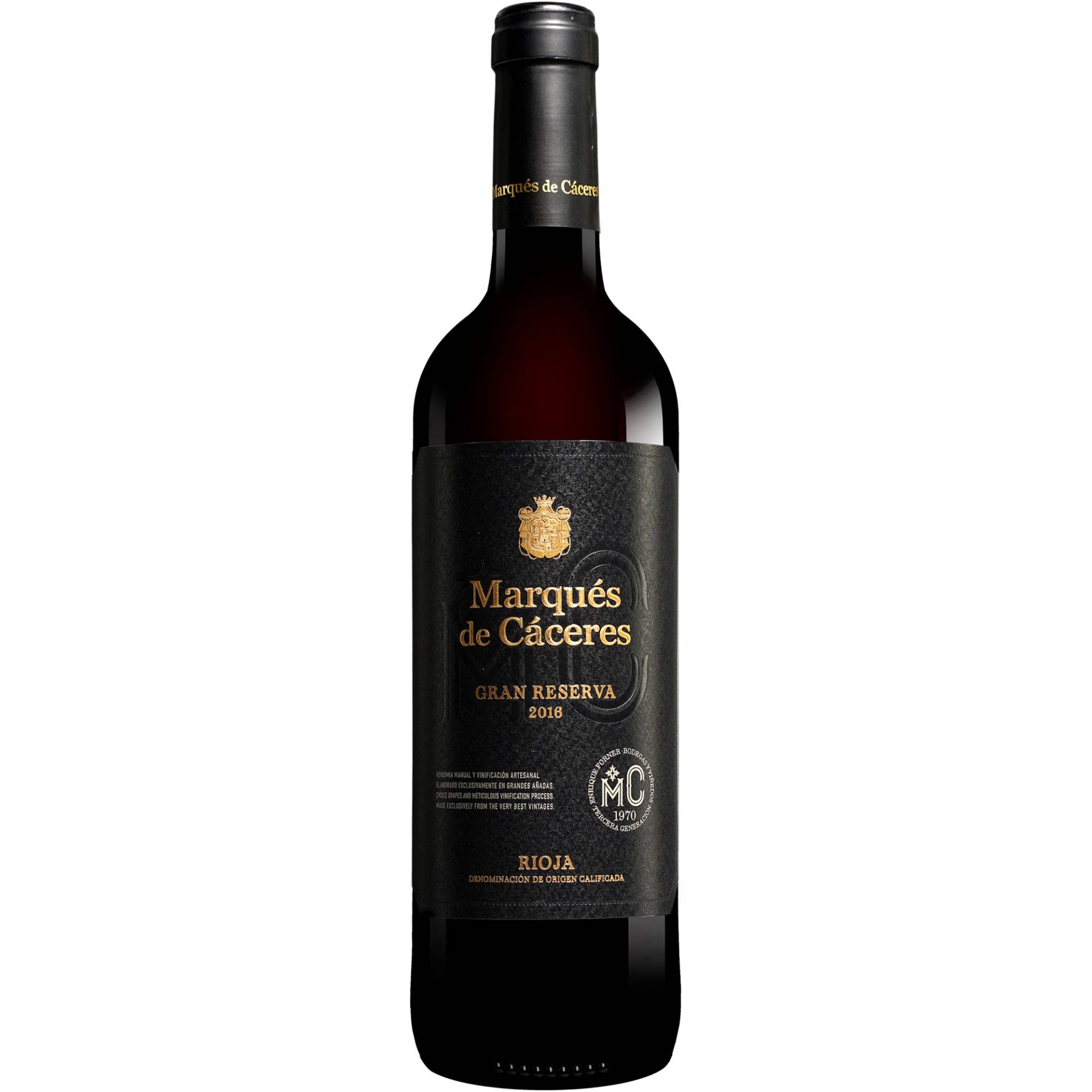 Marqués de Cáceres  Gran Reserva 2016  0.75L 14% Vol. Rotwein Trocken aus Spanien von Marqués de Cáceres