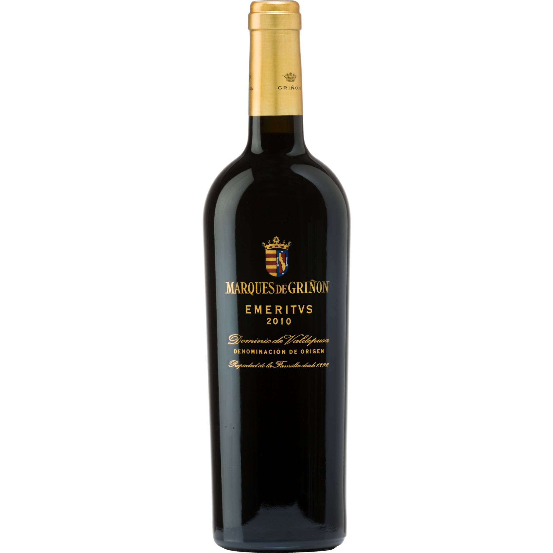 Dominio de Valdepusa Eméritus, Vino de Pago Dominio de Valdepusa, Kastilien - La Mancha, 2014, Rotwein von Marqués de Griñón Family Estates - Calle de María de Molina, 40, Salamanca, 28006 Madrid, Spanien