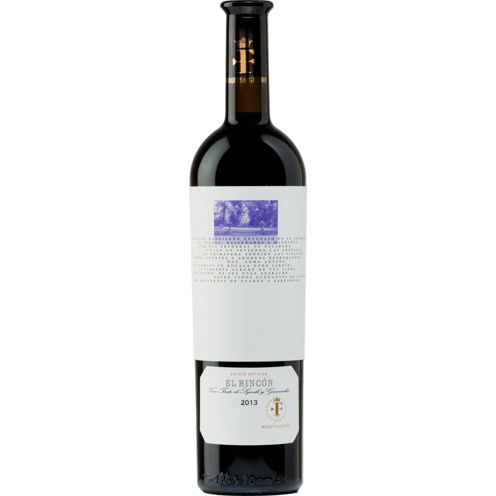 Marqués de Griñón El Rincón Tinto, Vinos de Madrid DO, Madrid, 2014, Rotwein von Marqués de Griñón Family Estates - Finca Casa de Vacas, 45692 Malpica de Tajo (Toledo), Spanien