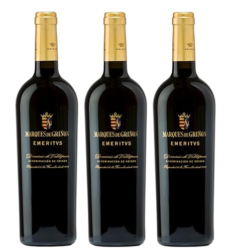 3x 0,75l - 2014er - Marqués de Griñon - Eméritus - Dominio de Valdepusa D.O.P. - Spanien - Rotwein trocken von Marqués de Griñon