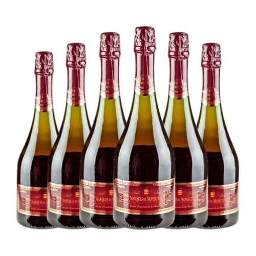 Marqués de Monistrol GRF Rosat Brut Cava Reserve 75 cl Rosé-Wein (Karton mit 6 Flaschen von 75 cl) von Marqués de Monistrol