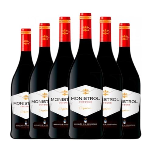 Marqués de Monistrol Tinto Catalunya Alterung 75 cl Rotwein (Karton mit 6 Flaschen von 75 cl) von Marqués de Monistrol