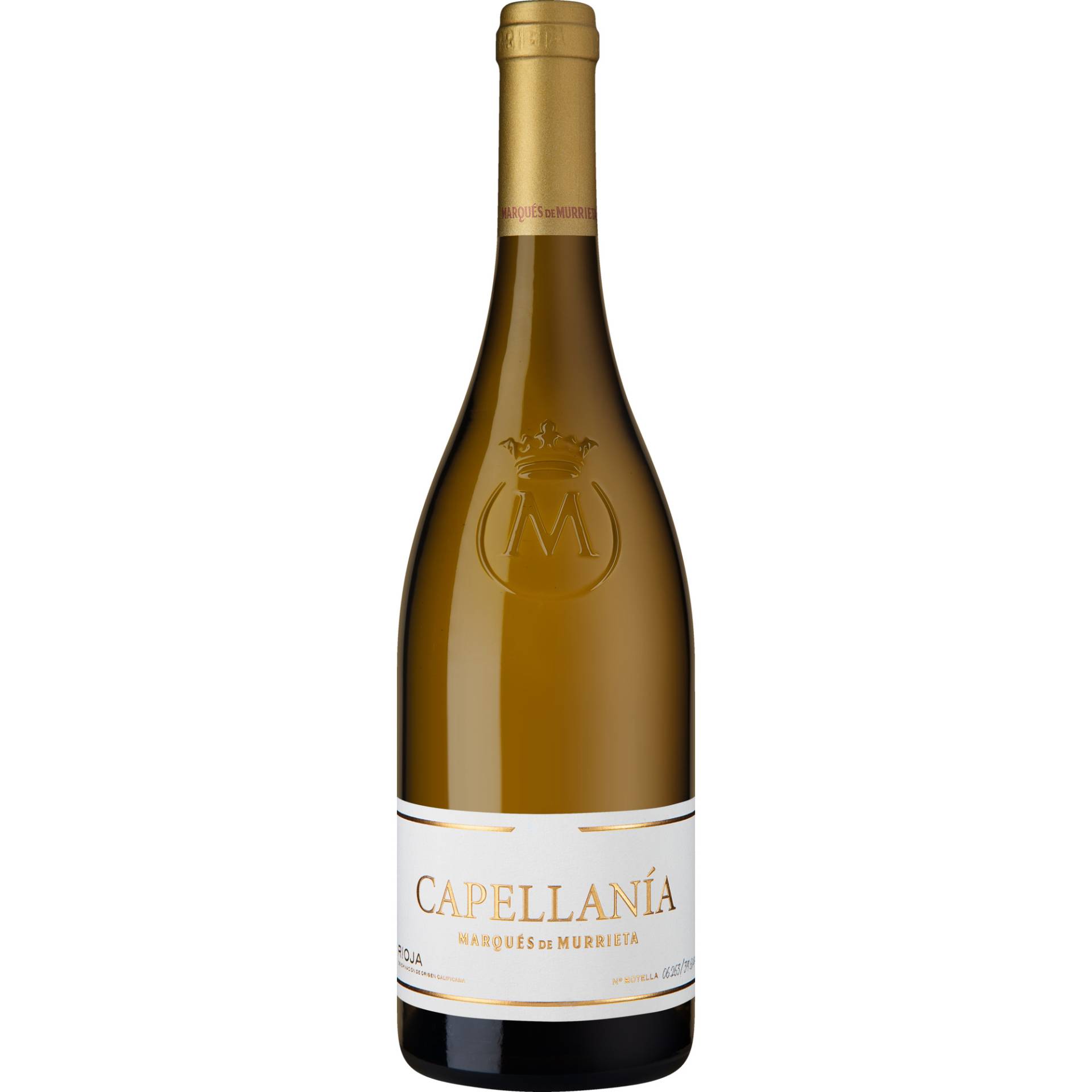 Capellanía Rioja Blanco Gran Reserva, Rioja DOCa, Rioja, 2019, Weißwein von Marques de Murrieta, S.A. Logroño - España