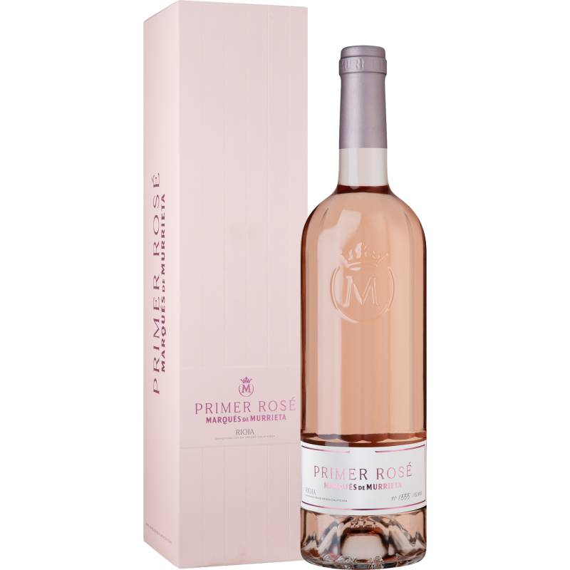 Murrieta Primer Rosé, Rioja DOCa in Geschenkverpackung, Rioja, 2020, Roséwein von Marques de Murrieta, S.A. Logroño - España