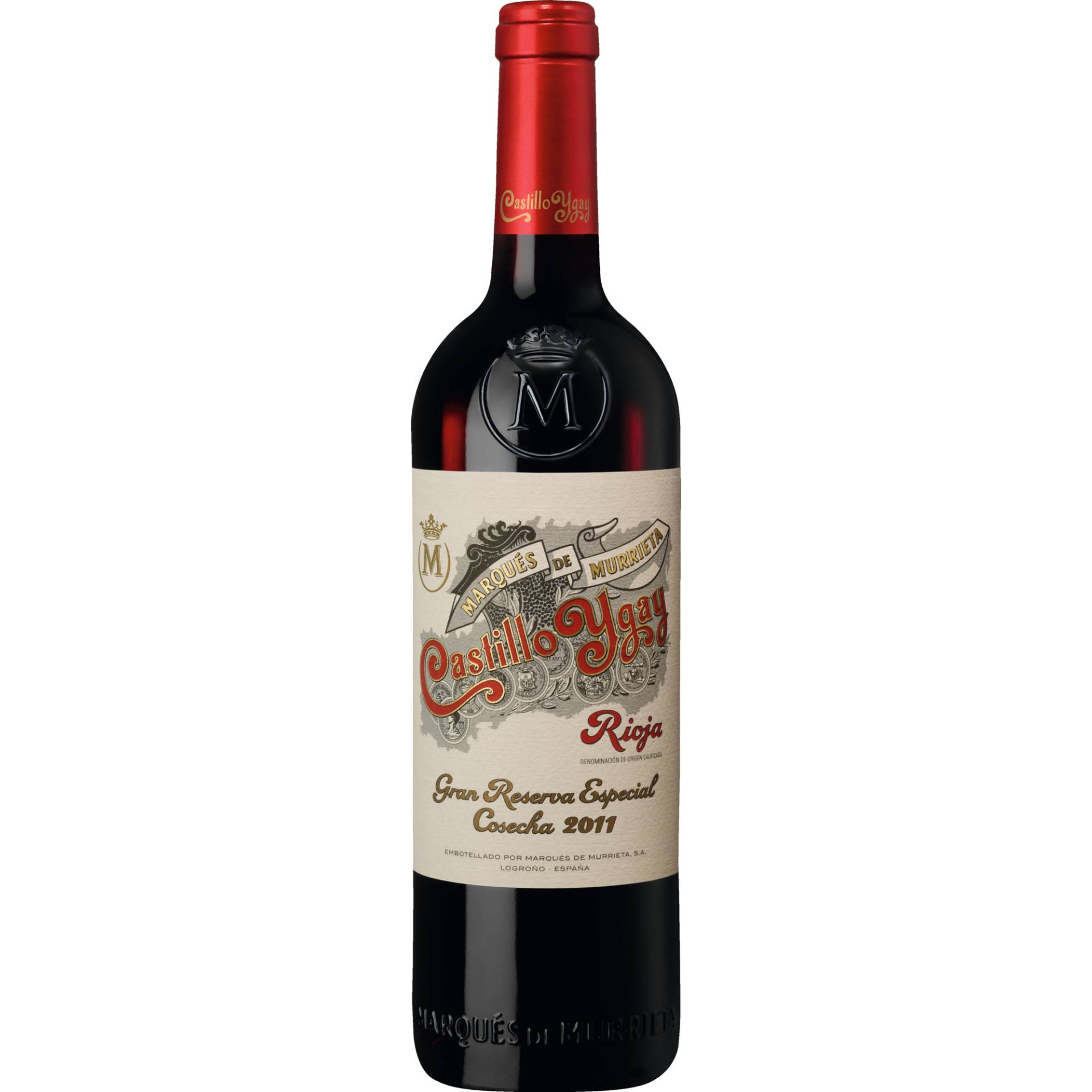 Castillo Ygay Rioja Gran Reserva Especial, Rioja DOCa, Rioja, 2011, Rotwein von Marqués de Murrieta S.A., 26006 Logroño, La Rioja