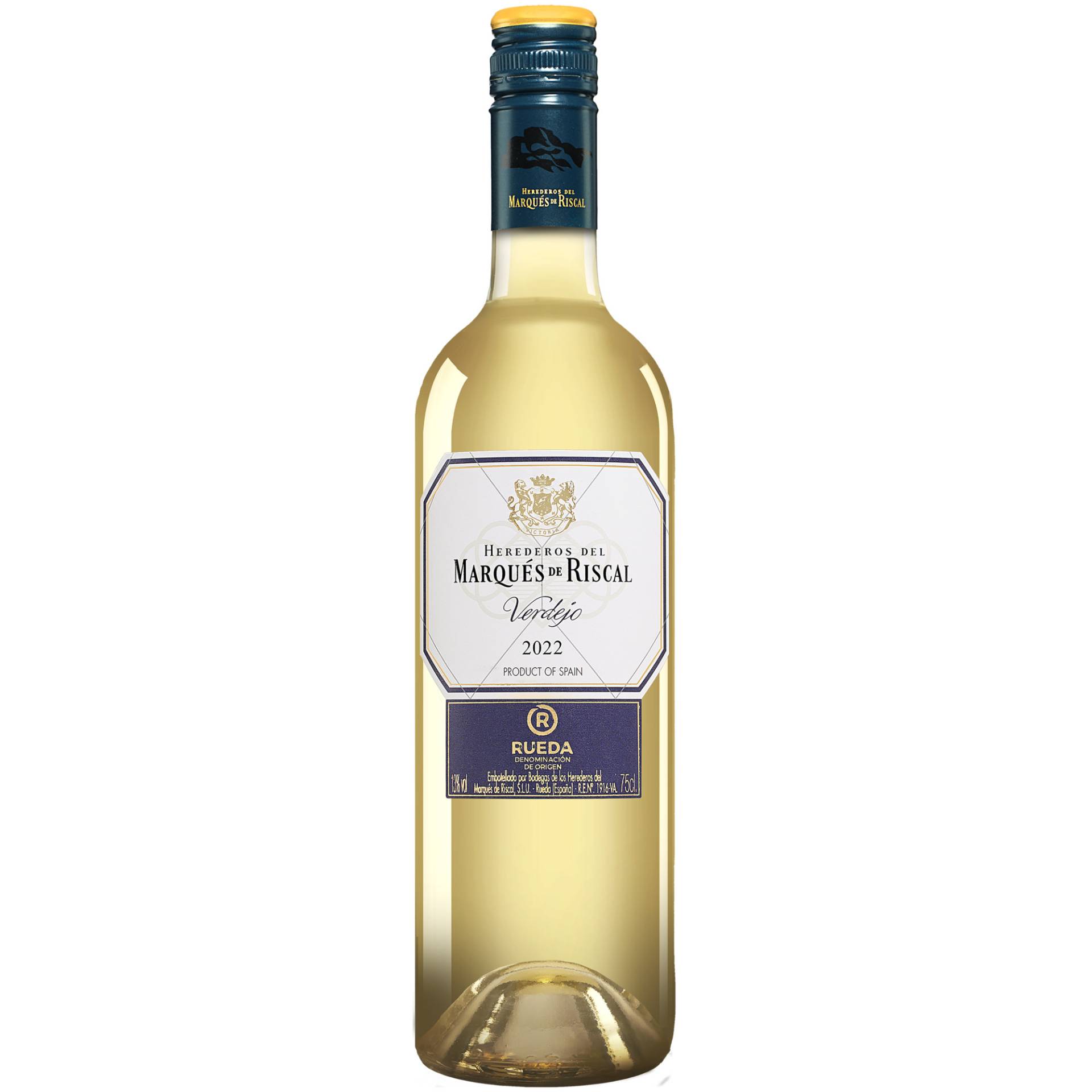 Marqués de Riscal Blanco Rueda 2022  0.75L 13% Vol. Weißwein Trocken aus Spanien von Marqués de Riscal