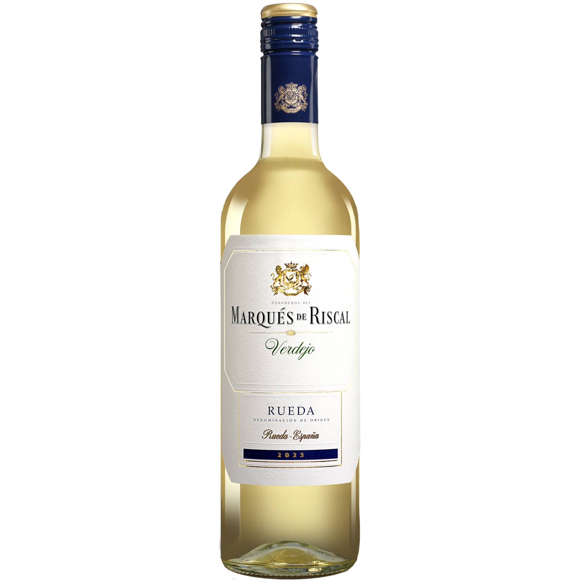 Marqués de Riscal Blanco Verdejo 2023  0.75L 13% Vol. Weißwein Trocken aus Spanien von Marqués de Riscal