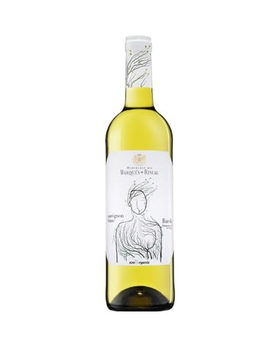 Marqués de Riscal Sauvignon Blanc Bio- Trockener Weißwein aus der Region Rueda in Spanien in Bio-Qualität (1 x 0,75l) von Marques De Riscal