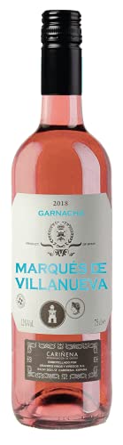 Marqués de Villanueva Garnacha Rosado Cariñena D.O. 2018 trocken (1 x 0,75l Flasche) von Marqués de Villanueva