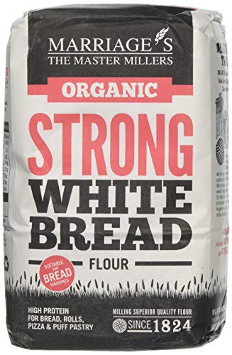 Marriage's - Organic Strong White Bread Flour - 1Kg (Case of 6) von Marriage's