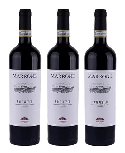 3x 0,75l - 2021er - Marrone - Barbaresco D.O.C.G. - Piemonte - Italien - Rotwein trocken von Marrone