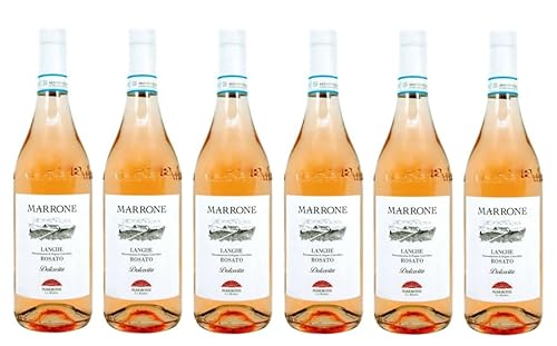 6x 0,75l - 2023er - Marrone - Dolcevita - Rosato - Langhe D.O.P. - Piemonte - Italien - Rosé-Wein trocken von Marrone