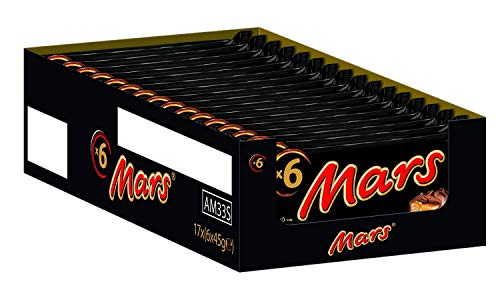 Mars, 17er Pack (17 x 6 Riegel X 50 g) von Mars