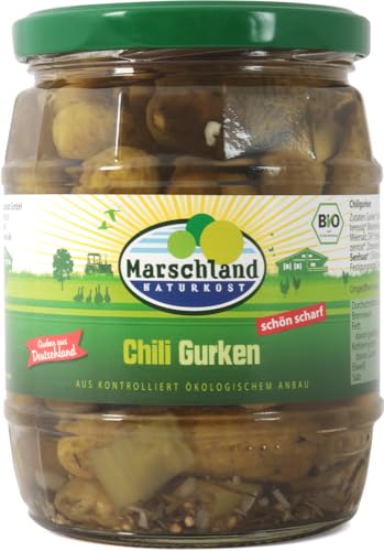 Bio-Chiligurken Gl. MARSCHLAND von Marschland Naturkost