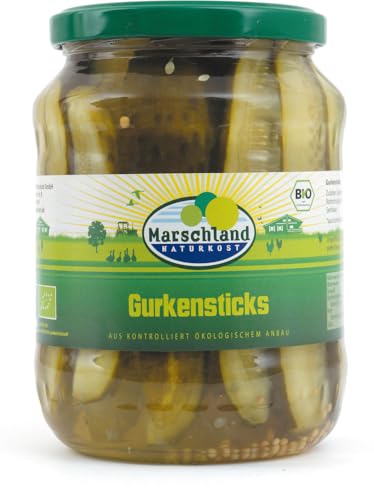 Bio-Gurkensticks Gl. MARSCHLAND 2 x 670 gr von Marschland Naturkost