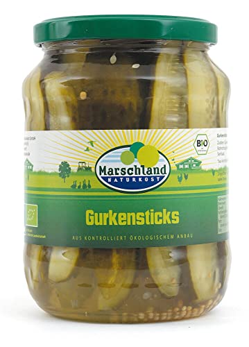 Bio-Gurkensticks Gl. MARSCHLAND 6 x 670 gr von Marschland Naturkost