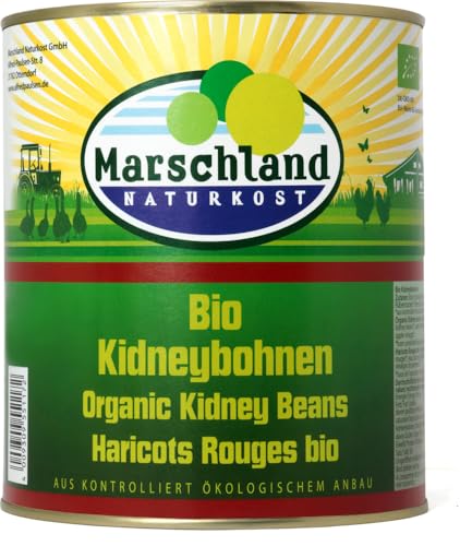 Bio-Kidneybohnen Ds. MARSCHLAND 18 x 2900 gr von Marschland Naturkost