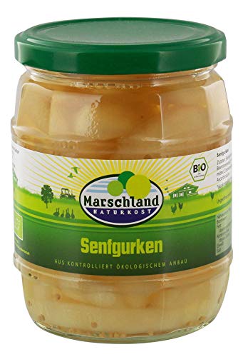 Bio-Senfgurken Gl. MARSCHLAND 1 x 530 gr von Marschland Naturkost