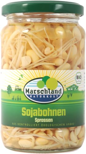 Bio-Sojabohnen Sprossen Gl. MARSCHLAND von Marschland Naturkost