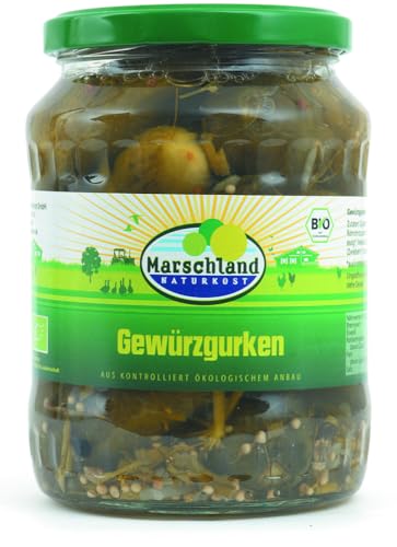 Bioland Bio-Gewürzgurken Gl. MARSCHLAND von Marschland Naturkost