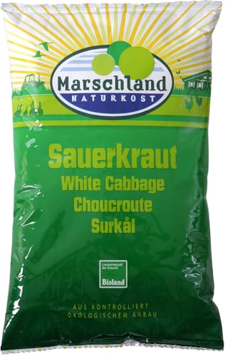 Bioland Bio-Sauerkraut Folien-Btl. MARSCHLAND 1 x 520 gr von Marschland Naturkost