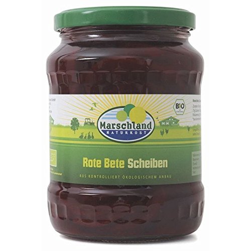 Marschland Rote Bete Scheiben - Bio - 670ml von Marschland Naturkost