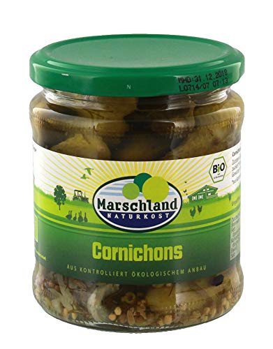 Marschland Cornichons im Glas (370 ml) - Bio von Marschland