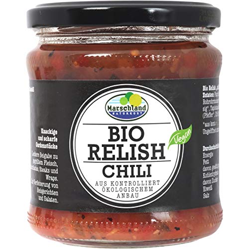 Marschland Relish mit Chili (370 ml) - Bio von Marschland