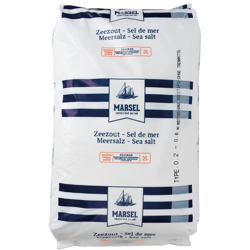 Feines Premium Bio-Meersalz, 25 kg von Marsel