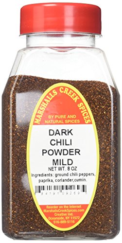 Marshall?s Creek Spices Dark Mild Chili Pulver, 237 ml von Marshalls Creek Spices