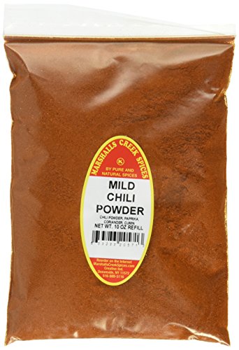 Marshall's Creek Spices Koscheres Chilipulver, milde Nachfüllpackung, 284 ml von Marshalls Creek Spices