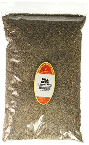 Marshall's Creek Spices Nachfüllpackung für koschere Dillsamen, Familiengröße, 907 ml von Marshalls Creek Spices